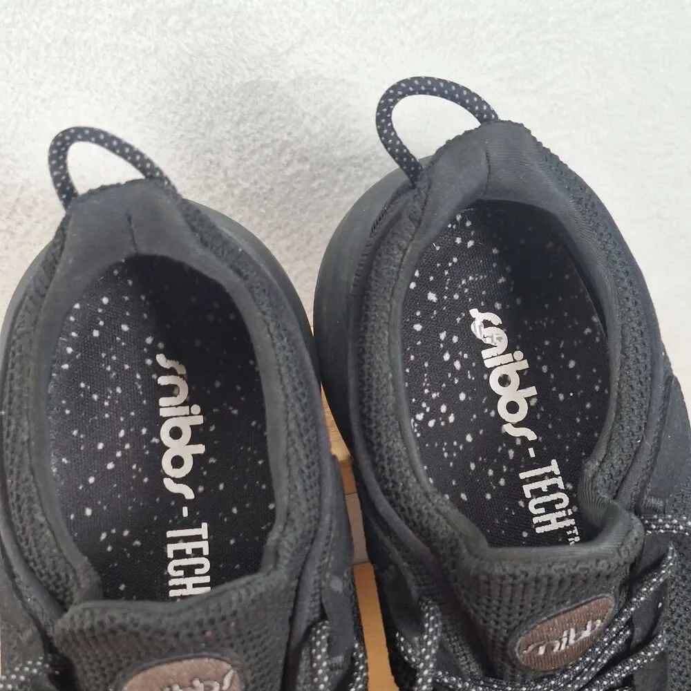 Snibbs Orbit Men's 9.5 EU 43 Work Sneakers Black Slip-Resistant Women's 11